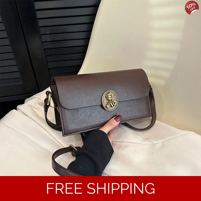 product Image for Premium Texture Underarm Bag, Retro Crossbody Bag, High-end Versatile Single-shoulder Square Bag,